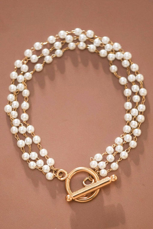 Gold Plated Waterproof Stainless Steel Chain Bracelet