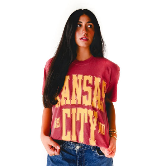 Crimson KC Tee