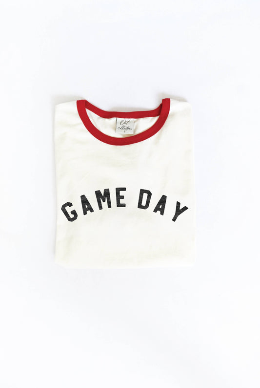 GAME DAY Ringer Graphic T-Shirt