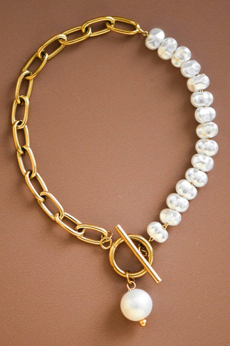 Gold Plated Waterproof Stainless Steel Chain Bracelet